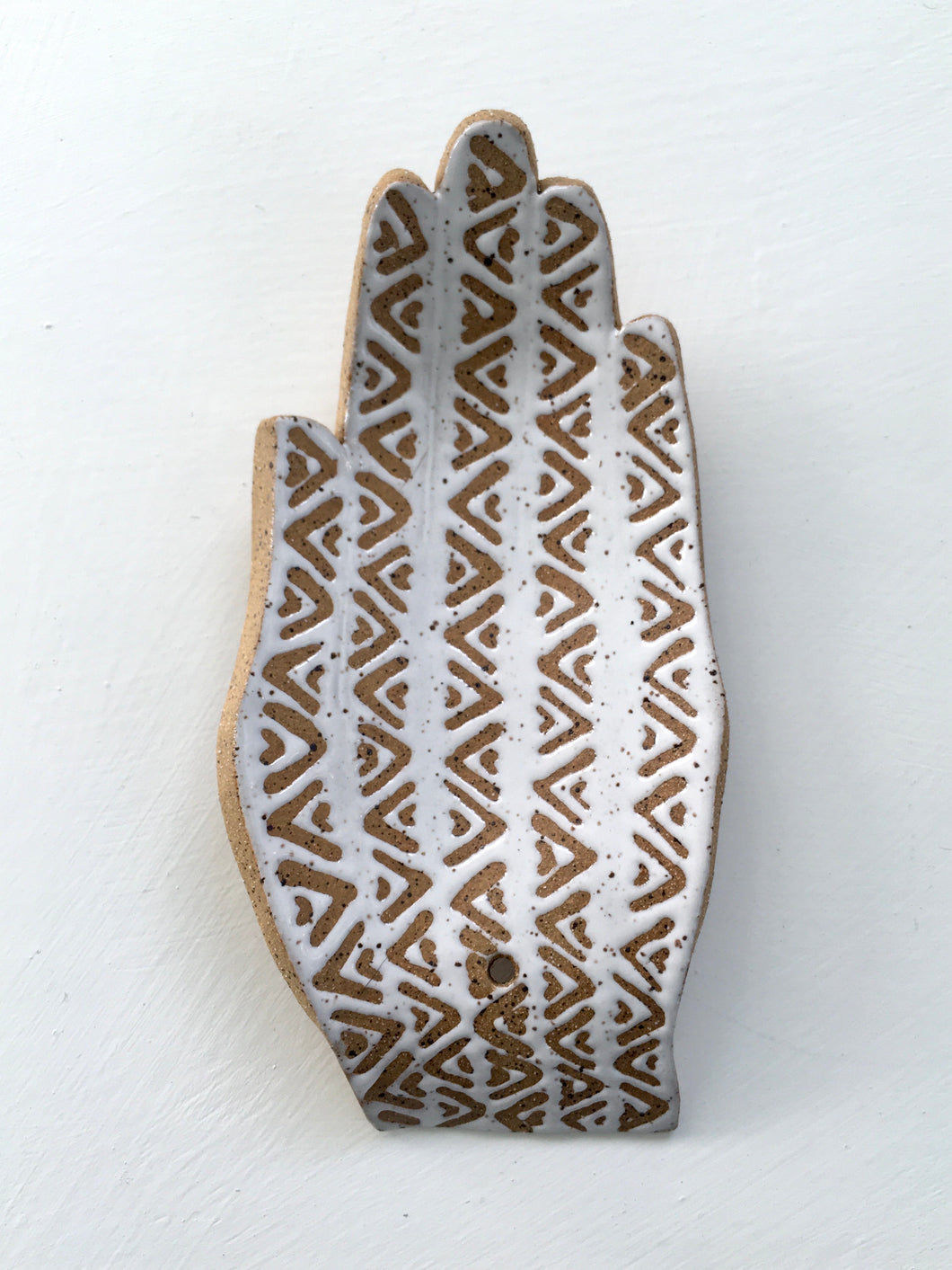 SACRED HAND incense holder